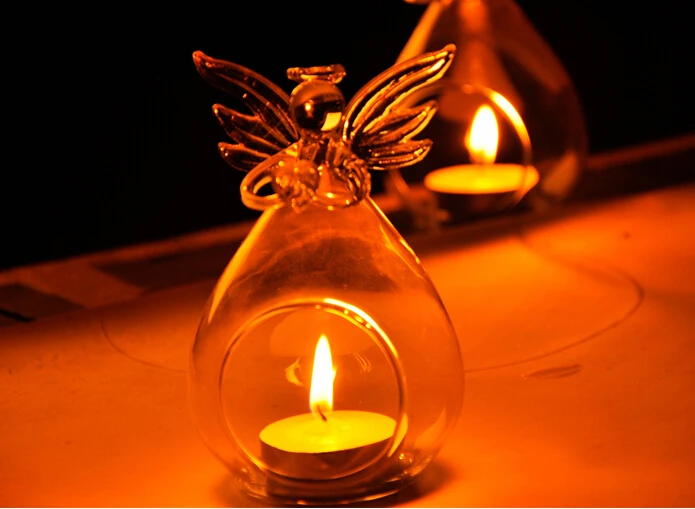 1 шт. Рождественский Ангел Европейский прозрачный хрустальный стеклянный