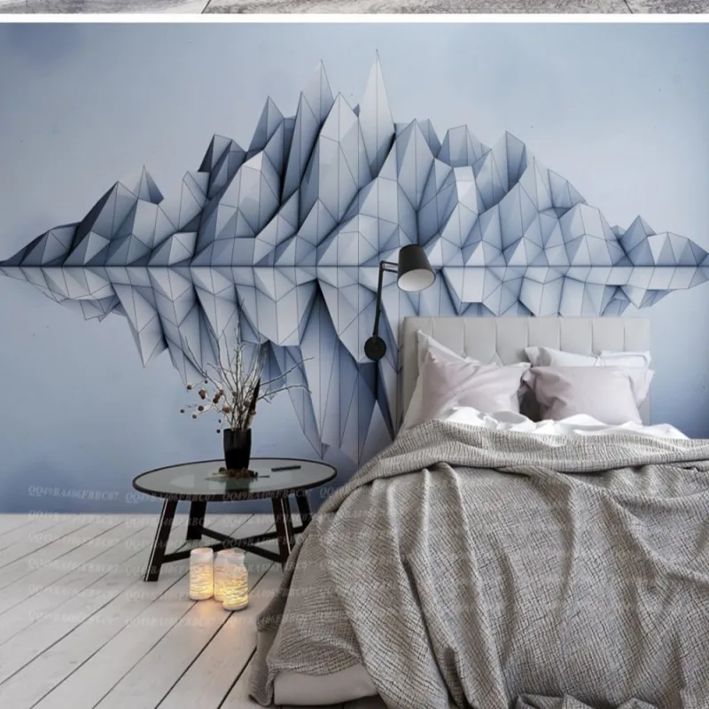 Dropship Colomac Wallpaper Children High Definition Minimalist Geometric Mural Papel De Parede 3d Home Improvement | Обустройство