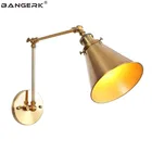 Промышленные регулируемые качели Бра Настенные светильники антикварные длинные руки светодиодный настенный светильник Лофт Железный домашний декор Освещение Lamparas сравнению