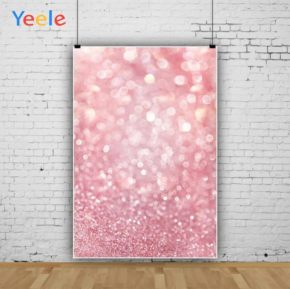 Фотообои Roze Photocall Bokeh Lights Glitter для фотографии, персонализированные фотографические фоны для фотостудии.