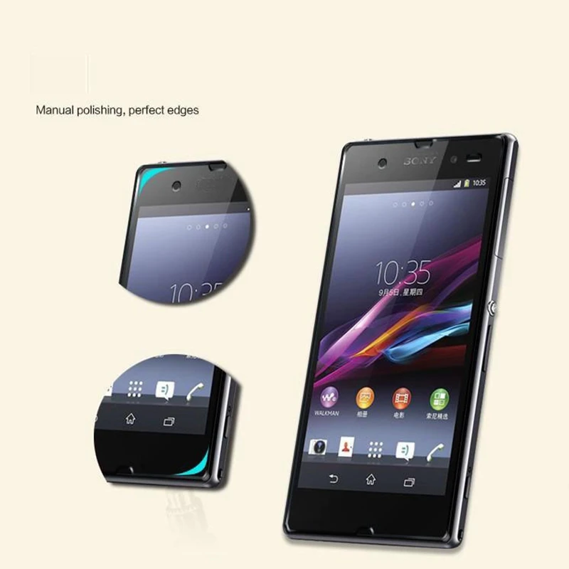 9H Премиум Закаленное стекло для Sony Xperia Z1 Z2 Z3 Z4 Z5 Compact C3 C4 C5 E4 E4g M2 M4 M5 Aqua E5 T3 чехол с