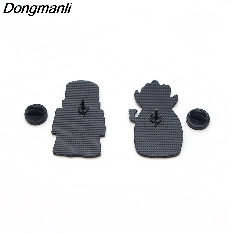 P3309 Dongmanli аниме милые эмалированные булавки и броши для женщин и мужчин нагрудные булавки рюкзак сумки значок дети подарки ювелирные изделия