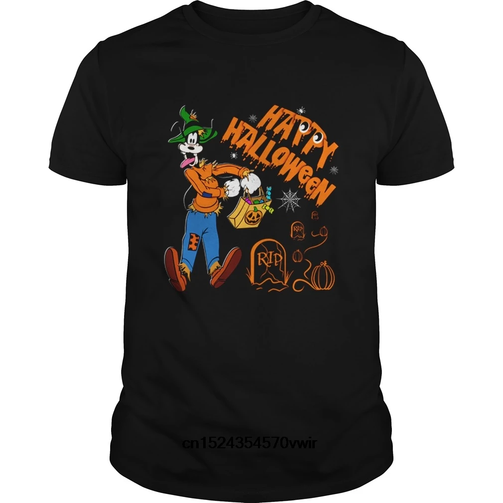 Забавная Мужская футболка новинка Goofy Dr Хэллоуин (1) крутая с круглым вырезом