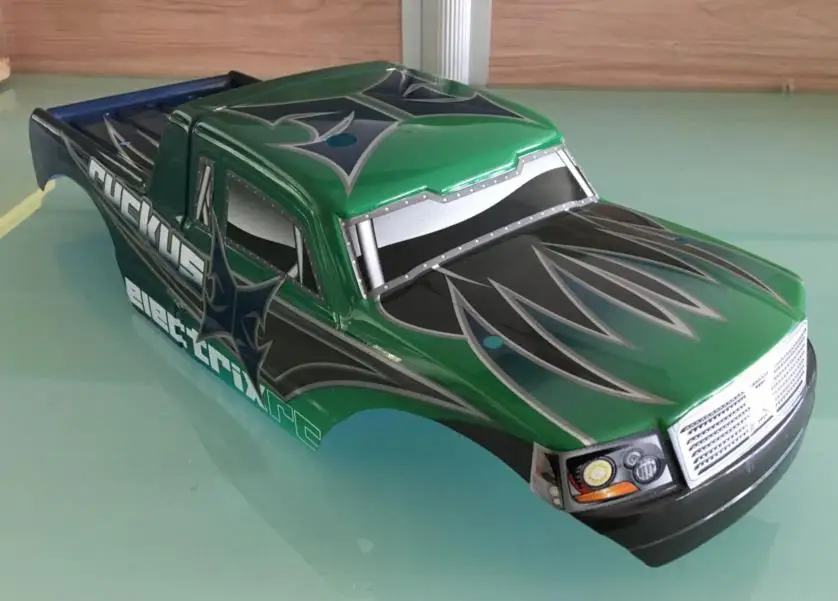 1/8 на дороге moonster Окрашенный корпус автомобиля для HPI Savage XL4.6 5.9 flux|Детали и