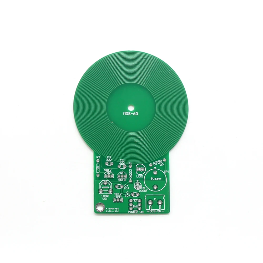 DIY Kit детектор металла Комплект Электронный комплект DC 3 V-5 V 60 мм Бесконтактный Сенсор модуль DIY электронные детали детектор металла