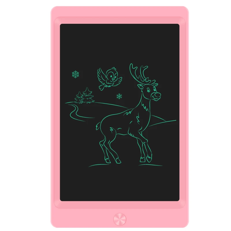 pink Sunany, 8,5 дюймов, бизнес графический планшет, цифровой ЖК-дисплей, доска для письма, электронный блокнот для рукописного ввода, детская письменная доска, подарки - Цвет: pink