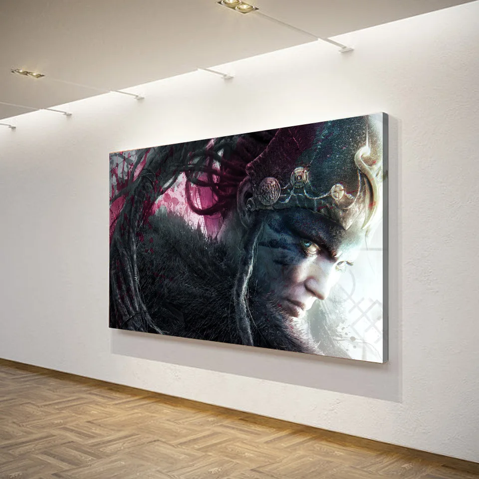 1 шт. Холст Искусство Живопись Hellblade Senuas жертвоприношение HD печать стены домашний