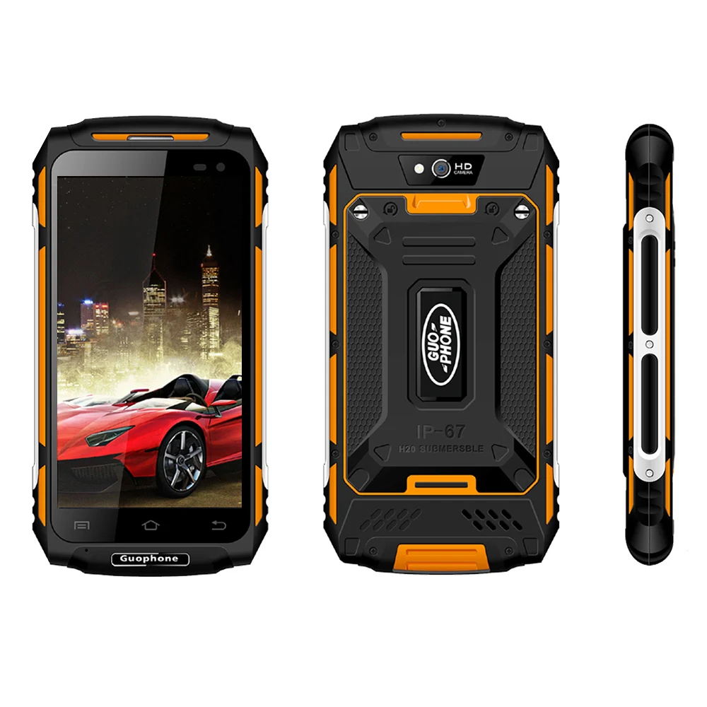 Guophone X2 4G смартфон на Android 6 0 MT6737 четырехъядерный 5 "HD IP67 водонепроницаемый