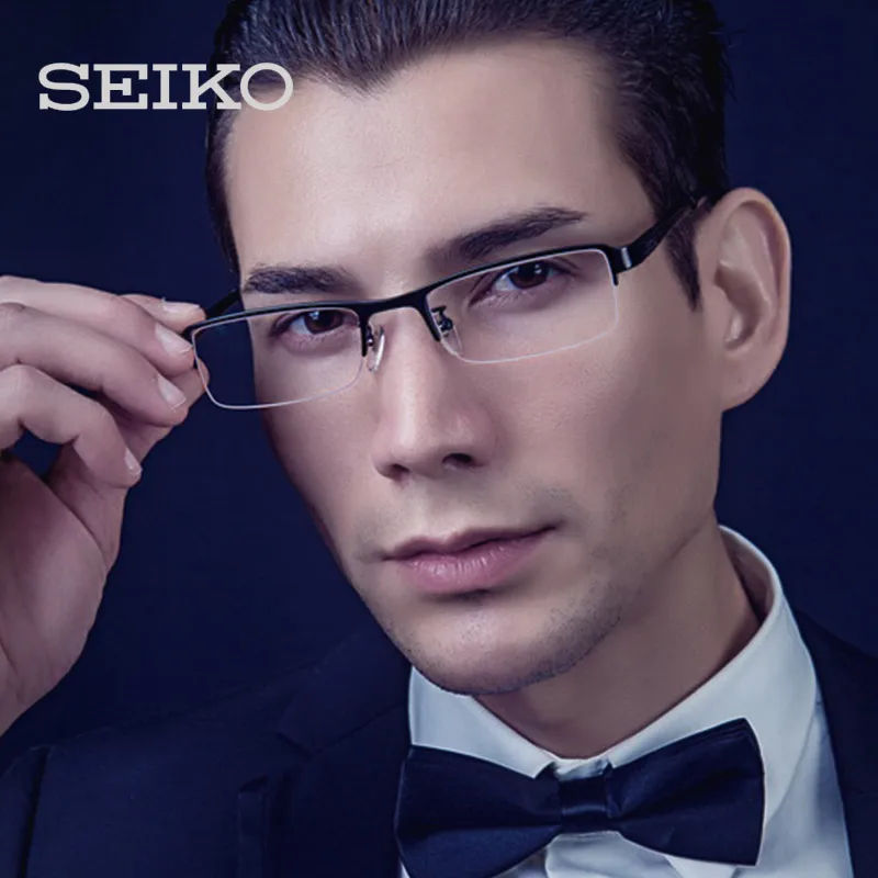 Оправа для очков SEIKO HC1004 Мужская титановая чтения при тяжелой близорукости