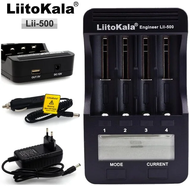New Lii-500 LiitoKala LCD Charger 3.7 V 18650 18350 26650 10440 14500 18500 17500 16340 1.2 v lithium battery aa aaa nimh charge |