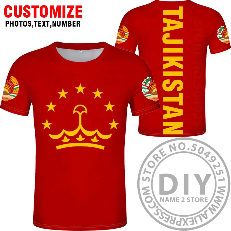 Style 11 Футболка «TAJIKISTAN», сделай сам,, на заказ, с именем, номером tjk, футболка с национальным флагом, tj, футболка с фотографией, с принтом, с текстом, одежда для 0 - Цвет: Style 11