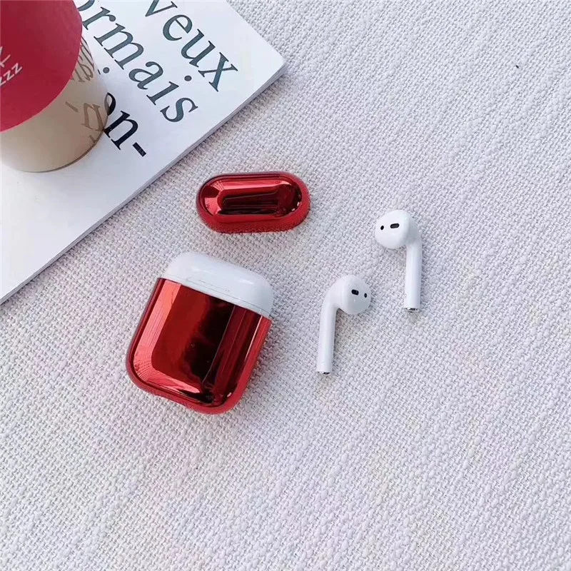 Чехол для смарт-наушников с Bluetooth Apple Airpods 1 защитный чехол зарядки Xiaomi 2