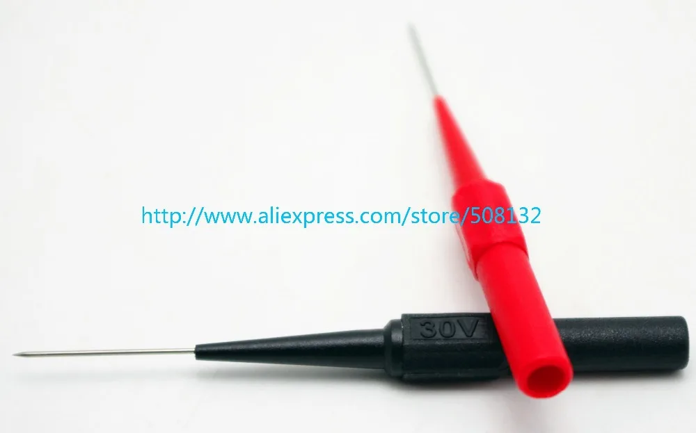TP161 изоляция пирсинг иглы Неразрушающий тест зонды красный/черный новый|piercing