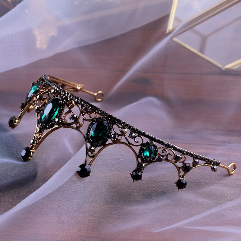 Новинка европейская Тиара для невесты с кубическим цирконием головные уборы