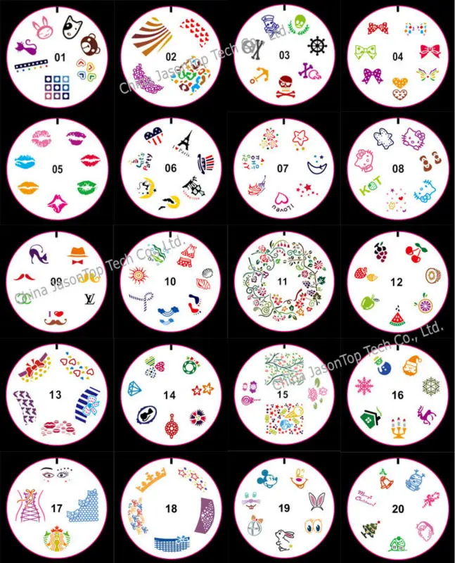 3 в 1 силиконовый гелевый штамповочный шаблон инструменты для дизайна ногтей