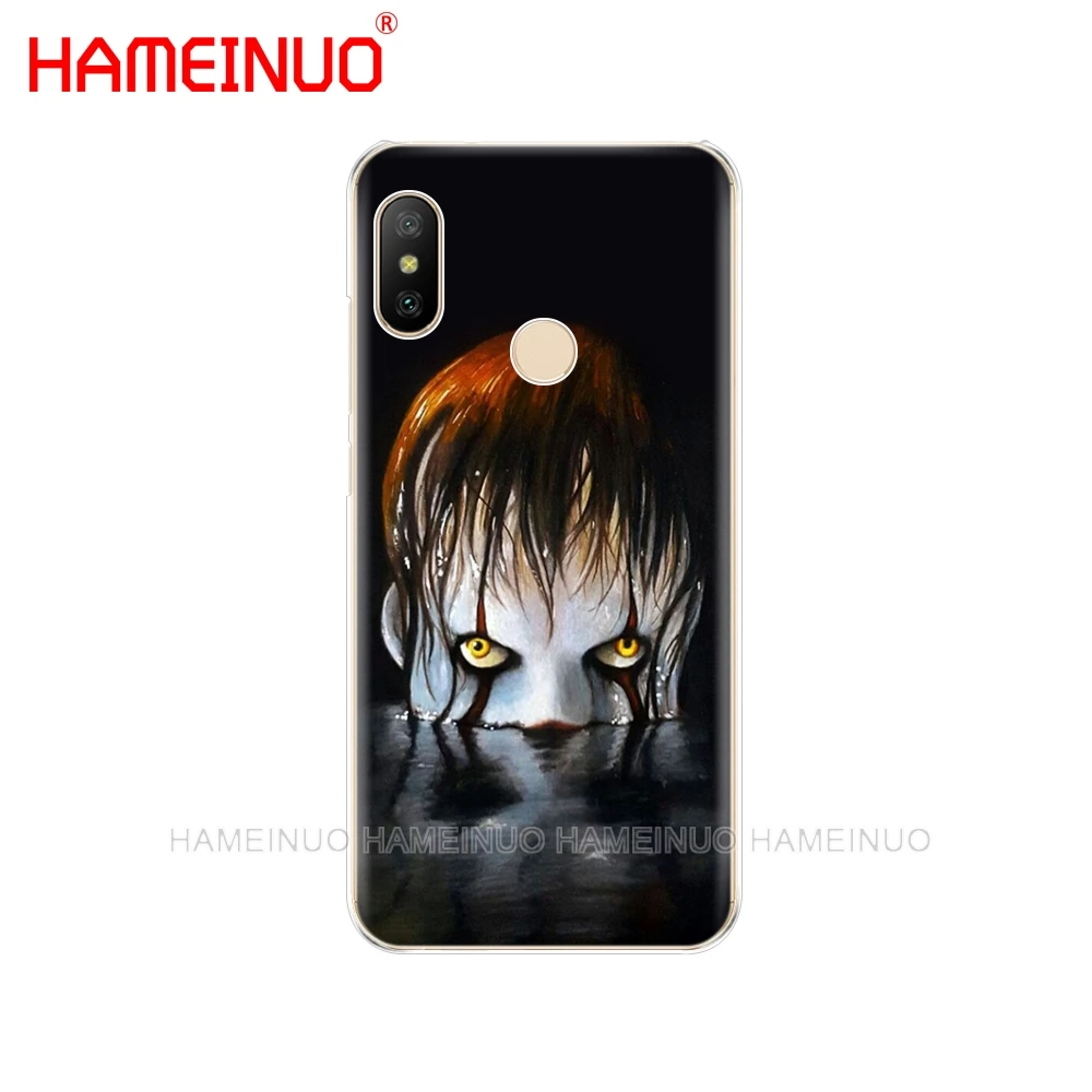 Чехол для Xiaomi Mi 8 se A2 lite redmi 6 6a 6 pro note 6 PRO pocophone F1 для redmi s2 чехол coqa The Clown Horror IT - Цвет: 80720