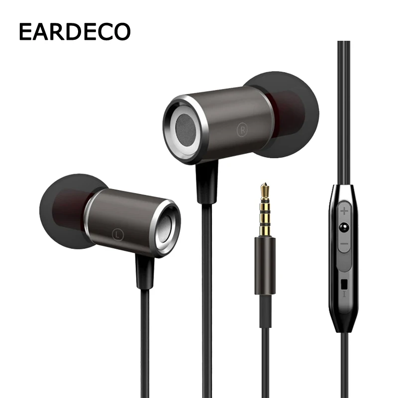 EARDECO, магнитные проводные наушники в ухо, спортивные наушники, гарнитура, бас провод, стерео наушники, Mp3 наушники, наушники с микрофоном, наушник