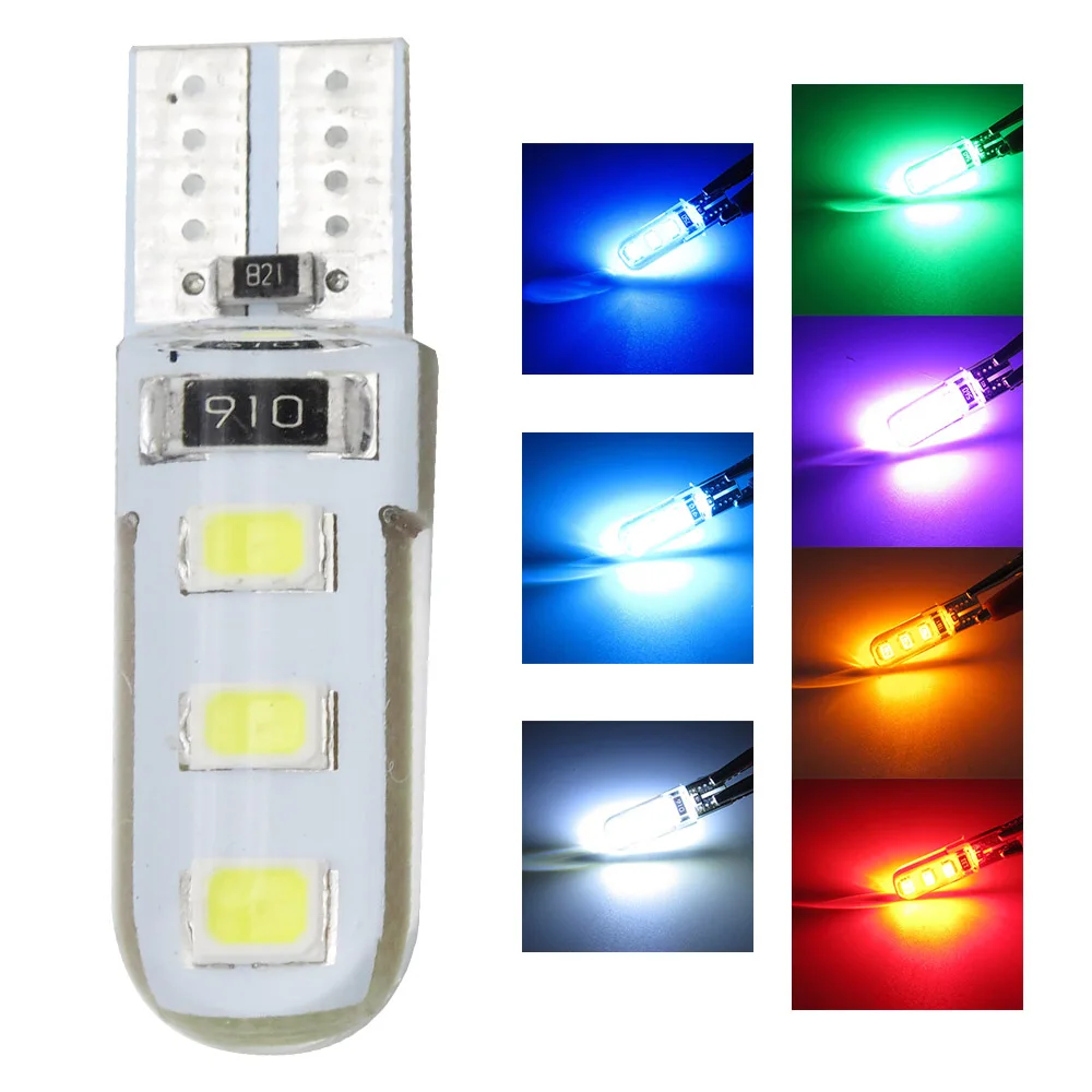 1 шт Высокое качество авто T10 автомобиль свет 2835 SMD W5W 6 светодиодный s Клин