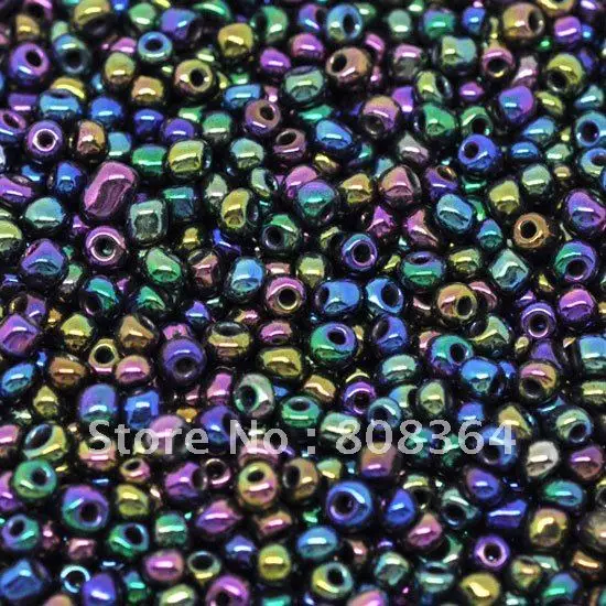 Бесплатная доставка 100 г DarkPurple стекло бусины 3 мм ювелирных изделий выводы ( W01943X 1