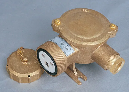 

Marine copper switch socket czkh109-1/2/3/4/5 metal watertight waterproof 16A IP56