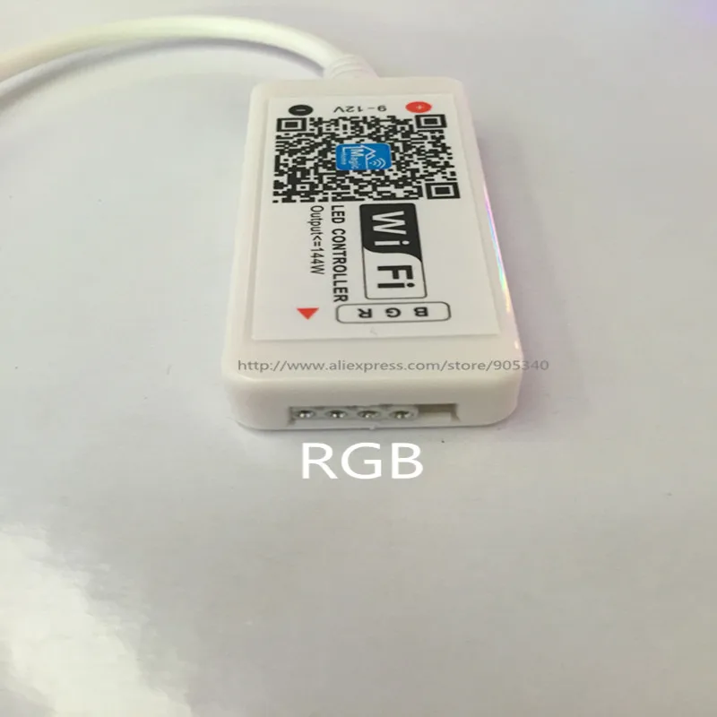 Миниатюрный светодиодный RGB контроллер с Wi Fi для RGB/RGBW rgb светодиодная лента 5050 rgbw