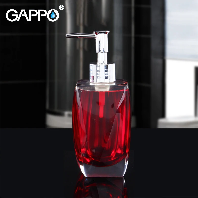 GAPPO liquid soap dispensers soaps pump imported resin Bottle Bath Shower Accessories bottles | Обустройство дома