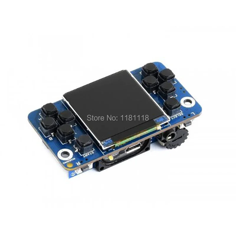 Raspberry Pi zero Game pi ЖК дисплей 1 54 дюйма с функцией зуммера для зарядки наушников также