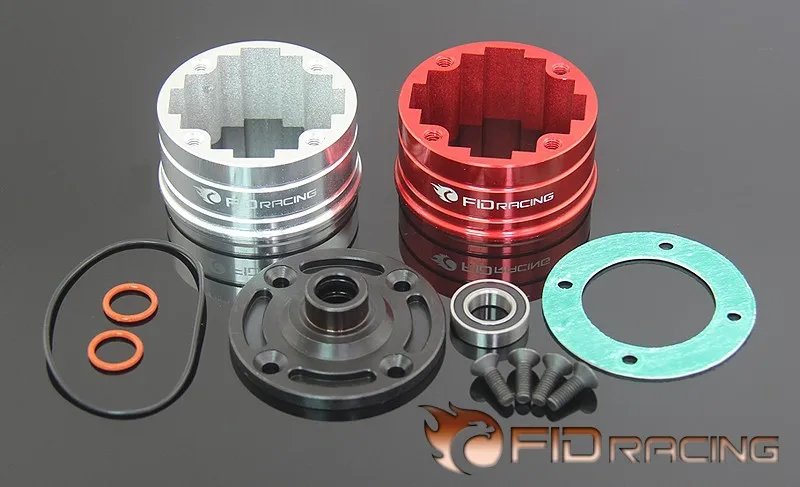 AF гоночный алюминиевый корпус DIFF с подшипником для LOSI 5IVE T/ROVAN LT/KMX2|fid racing|losi 5ive-tlosi