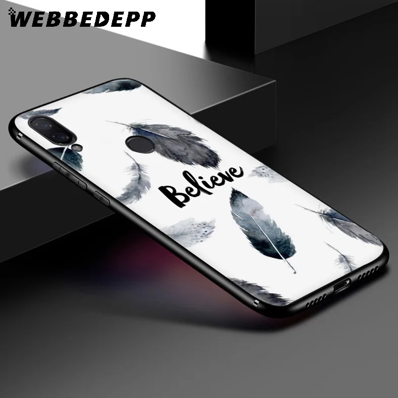 Мягкий чехол WEBBEDEPP Angel Wings для Xiaomi Redmi K20 7A 4A 4X 5 5A 6 6A S2 Note 8 4 7 Pro Plus Prime |