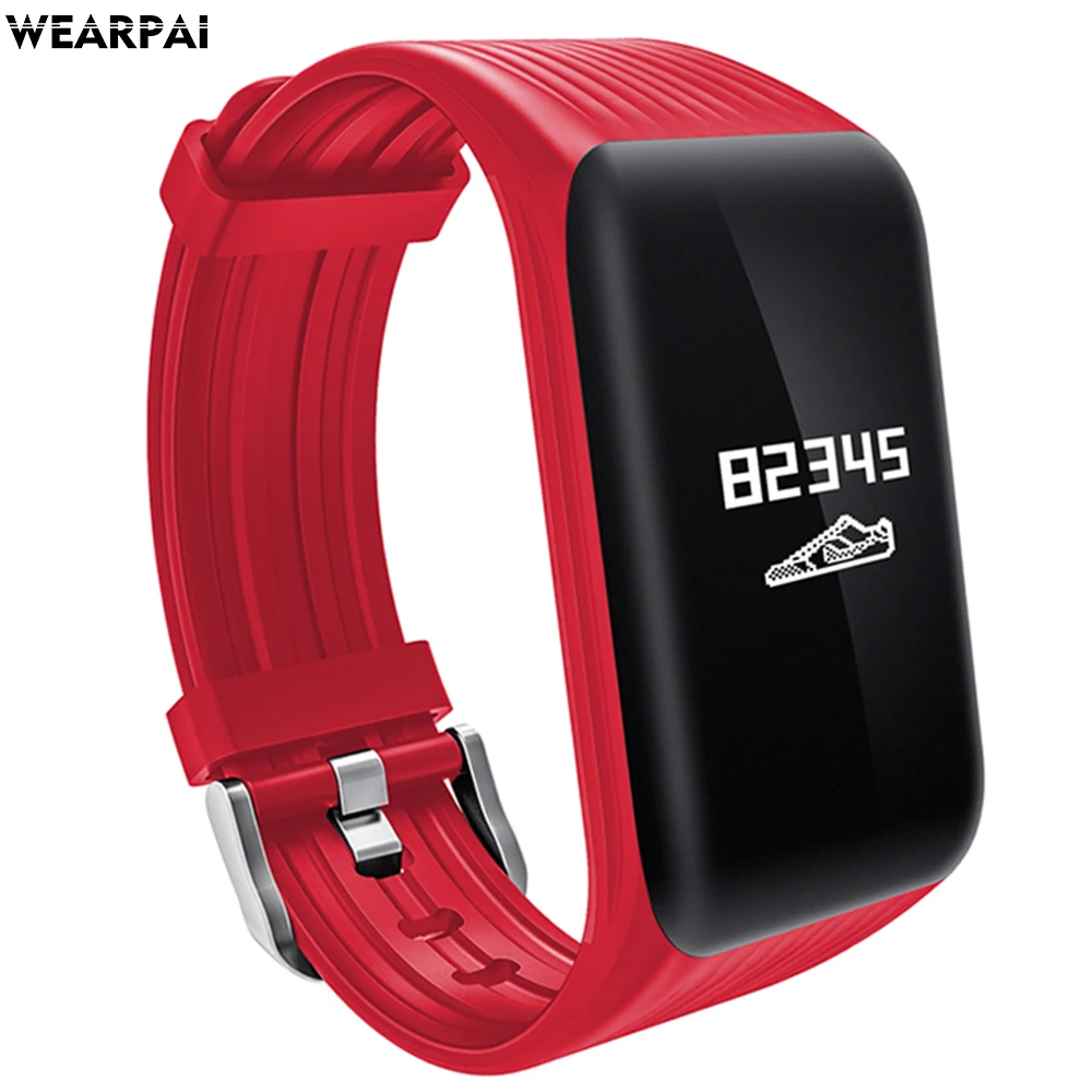 Спорт Смарт запястье браслет монитор сердечного ритма IP67 Водонепроницаемый