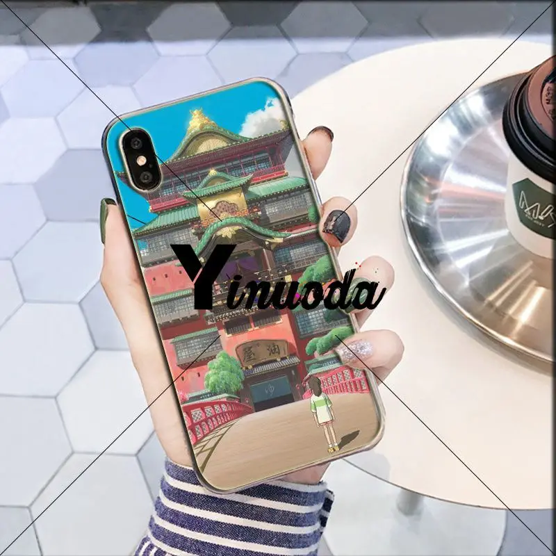 Yinuoda Chinchilla Hayao Miyazaki аниме пользовательские фото мягкий чехол для телефона Apple iPhone 8