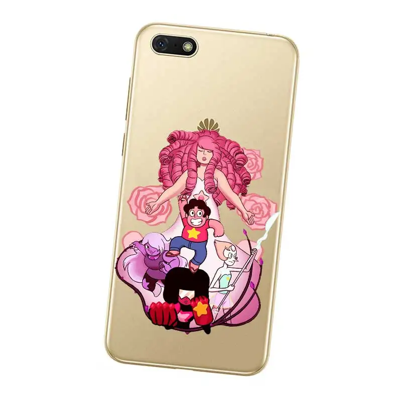 N416 Steven Universe Soft TPU Silicone Case Cover For Huawei Honor 6A 6C 6X 7A 7C 7S 7X 8 Lite Pro |