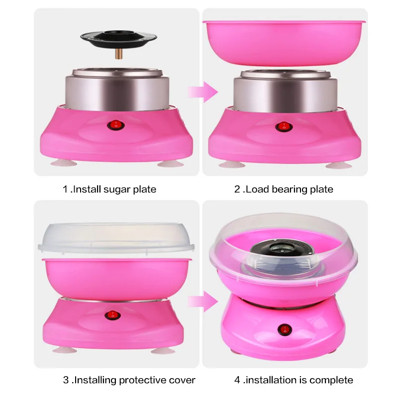 Автоматическая машина для производства конфет мини милый хлопок прибор