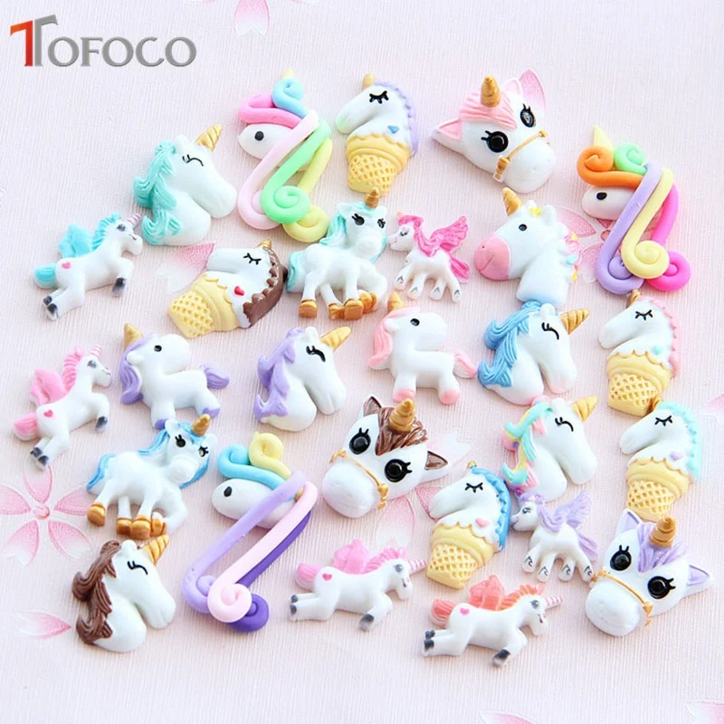 TOFOCO 30 шт Мини Diy Смола Uni кукурузный наполнитель прозрачные клейкие аксессуары