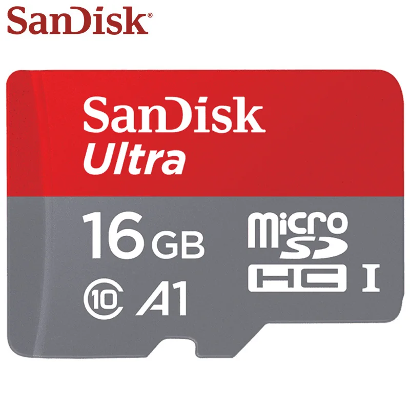 100% SanDisk Ultra Memory Card 128GB 64GB SDHC Class 10 A1 UHS-I Micro SD Card Max Read Speed 98M/s 16GB 32GB TF Card Microsd