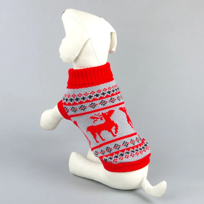Свитер вязаный крючком для собак и кошек свитер рубашка пуловер маленьких пальто