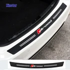 Наклейка на задний бампер из углеродного волокна Allroad для Audi Sline RS