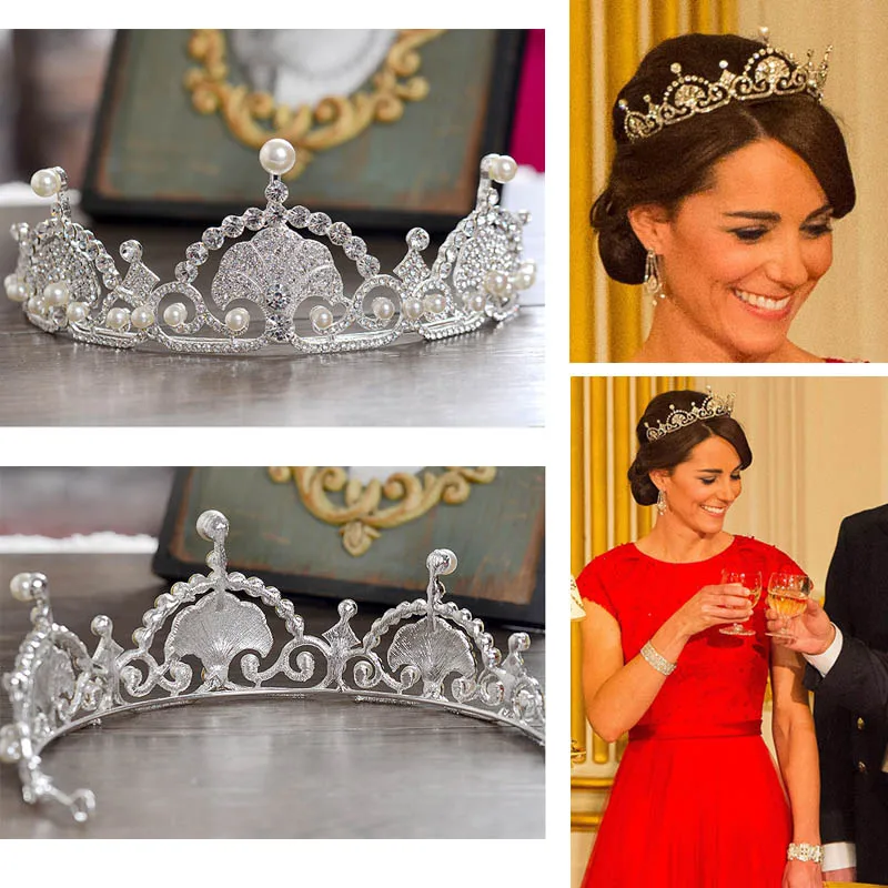 Топ qualidade luxo clAssico noiva europeia Rhinestone cristal nupcial cabelo Crown Tiara acessorios vestido de noiva|tiara ring|tiara crowntiara