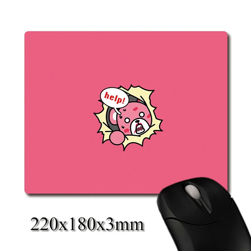 Забавный мультяшный медведь плач за помощь CG Печатный тяжелый тканый