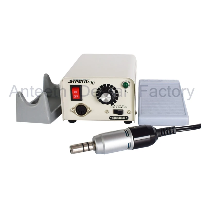 Free shipping STRONG 90 +E102S E-Type Motor &amp Handpiece Electric Micromotor 35000 RPM for Laboratory Industry Beauty Polishing | Красота и