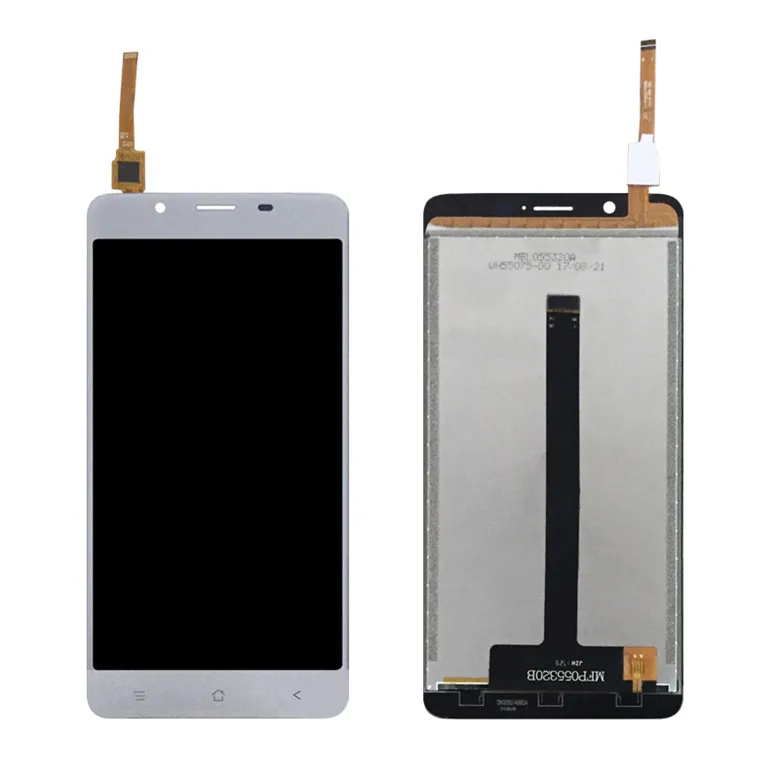 Grey Original Хорошо протестирован для Blackview P2/P2 Lite ЖК-дисплей и кодирующий преобразователь сенсорного экрана в сборе 5," Замена+ Бесплатные инструменты - Цвет: Grey Original