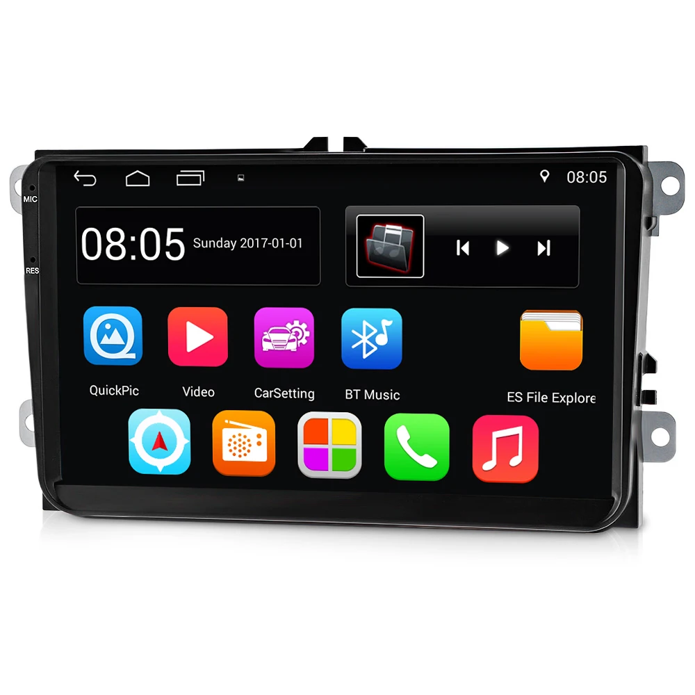 Zeepin 9001 Android 6.0.1 Автомобильный Мультимедийный Плеер 1080 P Сенсорный экран quad core 9