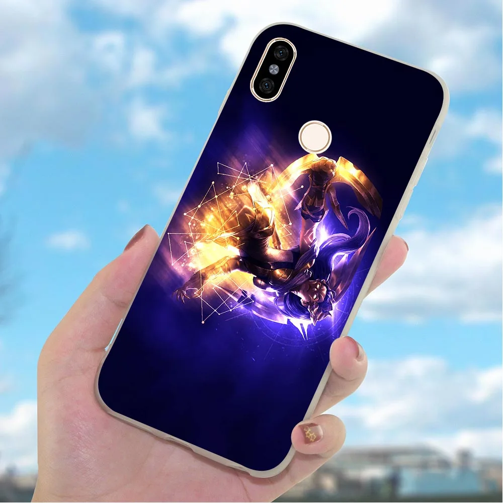 Чехол для телефона Redmi 6 Pro League of Legends 4X A2 A1 9se 4A 5 Plus 5A Prime 6A Note 7 Xiaomi Mi 9 Lite | Мобильные