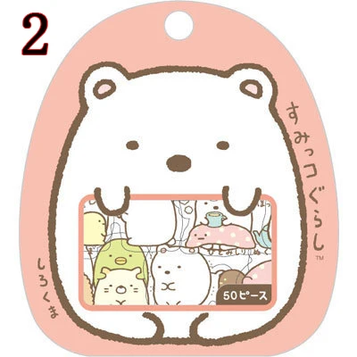 Design 2 50 шт./лот Kawaii прозрачные ПВХ наклейки s Скрапбукинг DIY декоративные наклейки на дневник Кот медведь фотоальбом для детей канцелярские принадлежности - Цвет: Design 2
