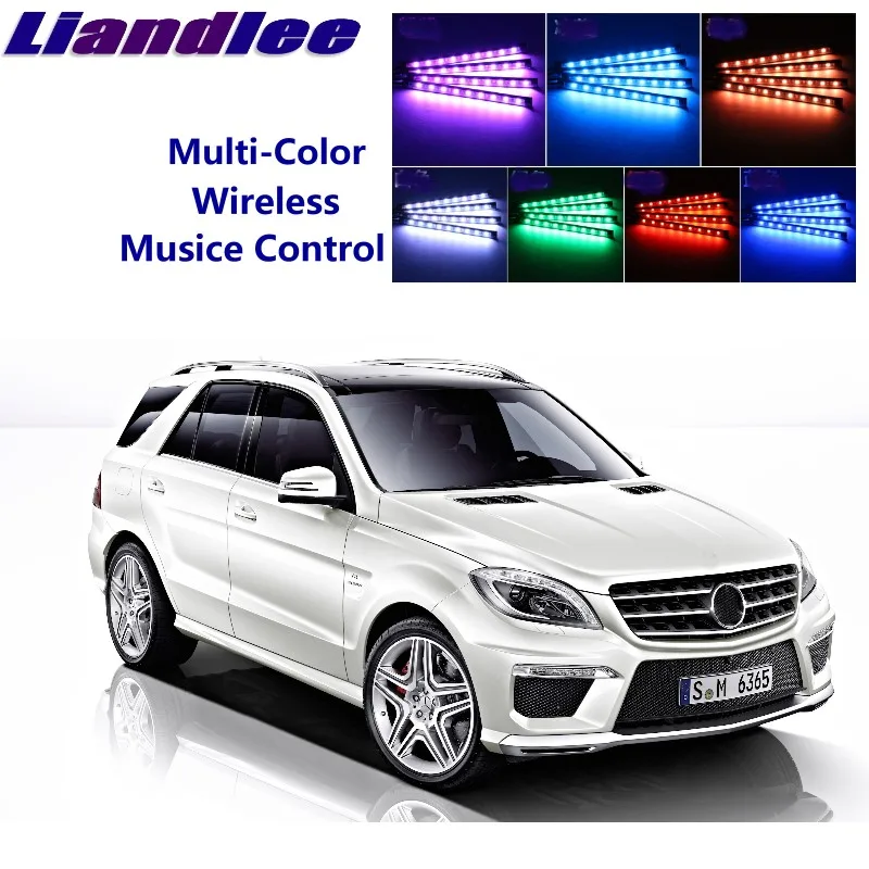 Напольный светильник LiandLee внутренняя лампа для автомобиля Mercedes Benz GLE ML MB W163 W164