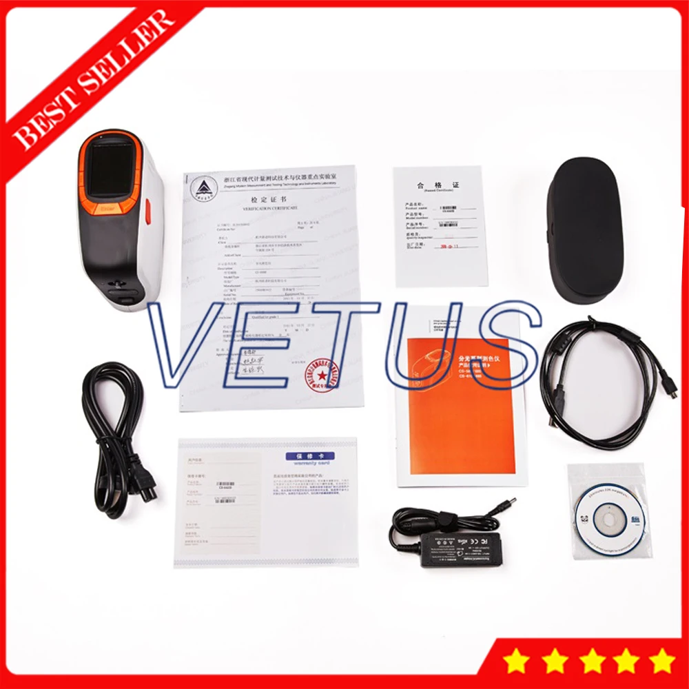 CS 650 портативный ручной спектрофотометр спектроколориметр с длиной волны от до