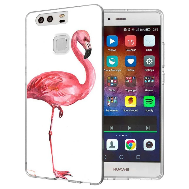 Для Huawei P9lite/P8 Lite 2016 2017 Y5 II 2 Y5ii/Y6 Compact/Honor 5A LYO-L21 Мягкий ТПУ силиконовый прозрачный