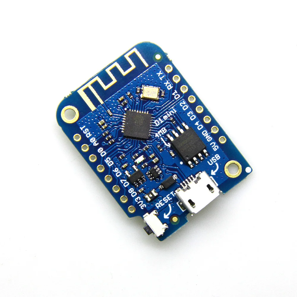 WEMOS D1 mini V3.0.0 WIFI Интернет вещей Плата развития ESP8266 4MB MicroPython Nodemcu Arduino