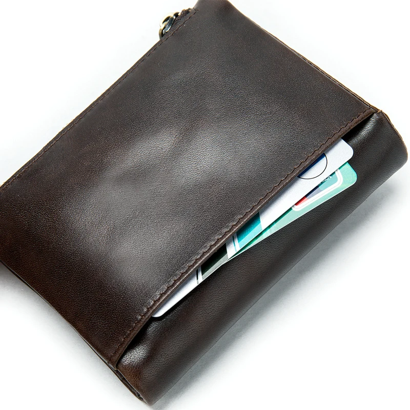 Роскошный мужской кошелек из натуральной кожи кошельки для женщин карт красный