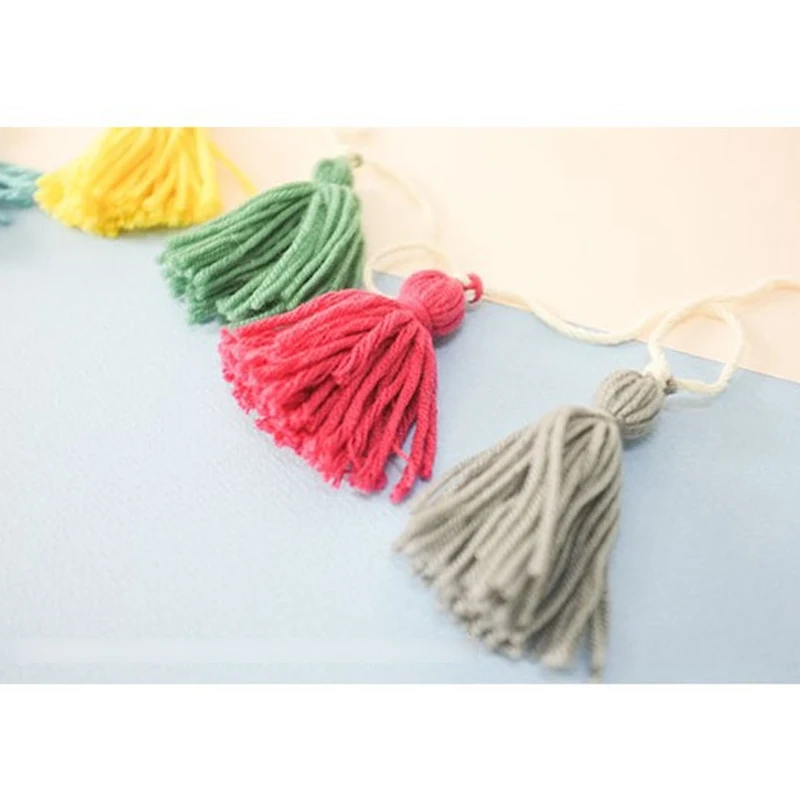 1 шт. радужные украшения с кисточками висячий флаг креативные вечерние на день